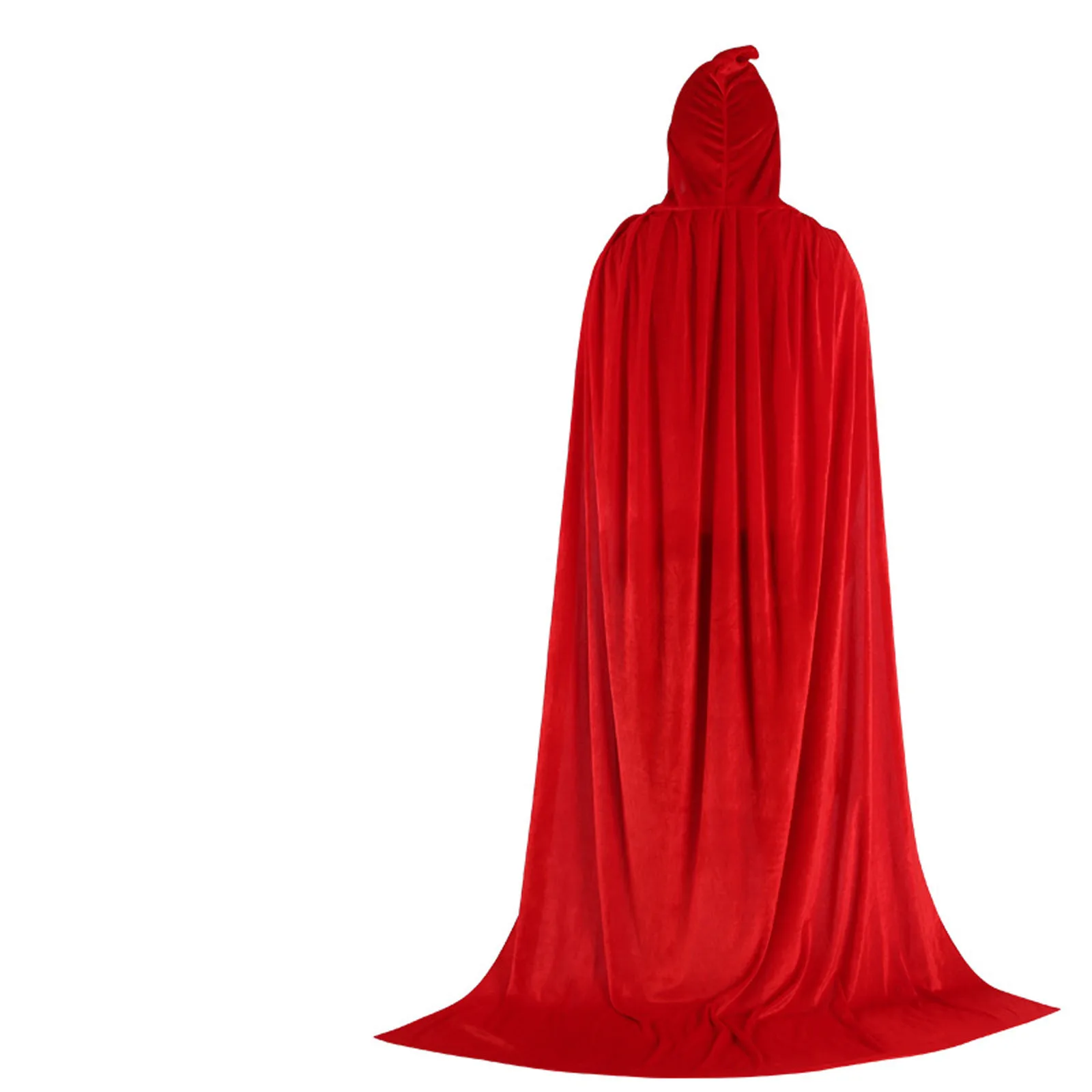 Medieval Hooded Cloak - Long Cape for Cosplay Halloween and Reenactment
