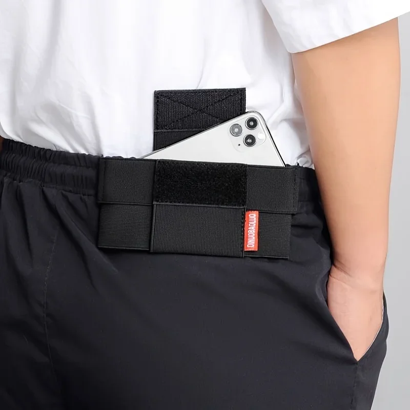 Sports Invisible Mobile Phone Waist Bag Men Women Outdoor Work Elastic