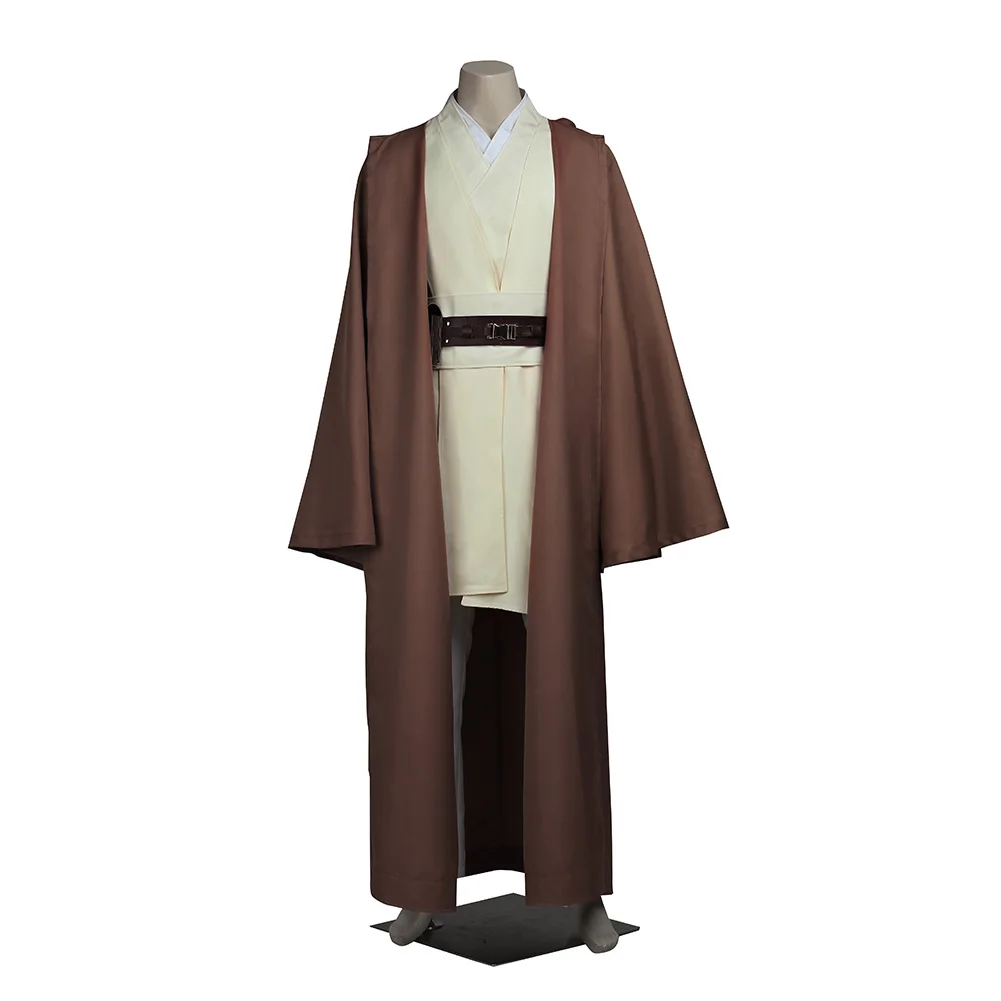 

Obi-Wan Kenobi Cosplay Costume Robe Cloak Fantasia Clothing Halloween Carnival Part Suit