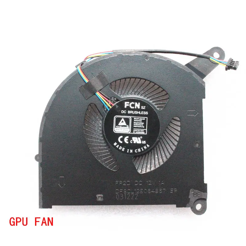 New laptop CPU cooling fan Cooler Notebook PC for GIGABYTE AERO 16 17 YE5 XE5 RP86YE RP87YE5 DC12V 1A 4Pin