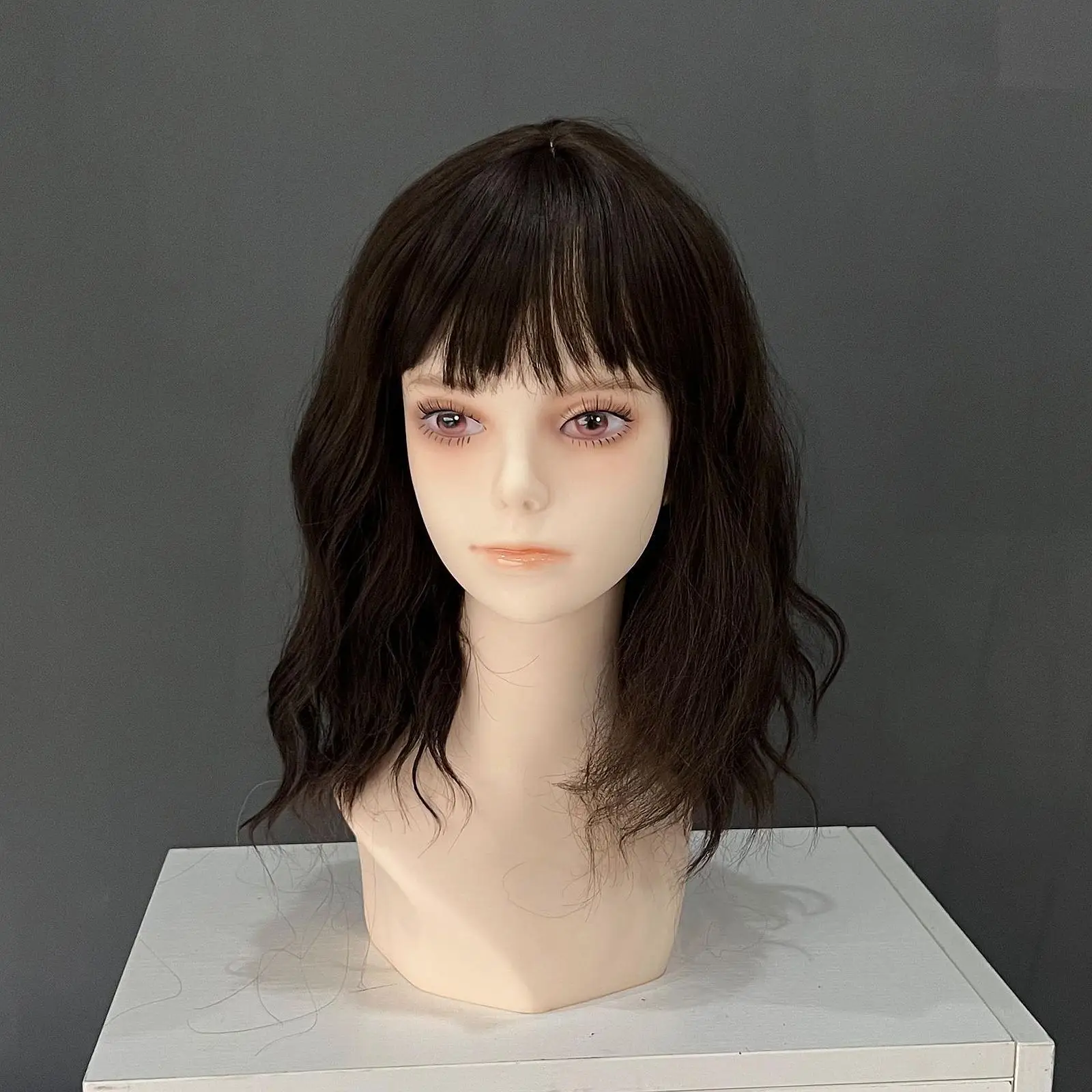 마네킹 헤드 애니메이션 마네킹 헤드 가발 제작 및 디스플레이 캡 안경을위한 전문 미용 훈련 헤드
