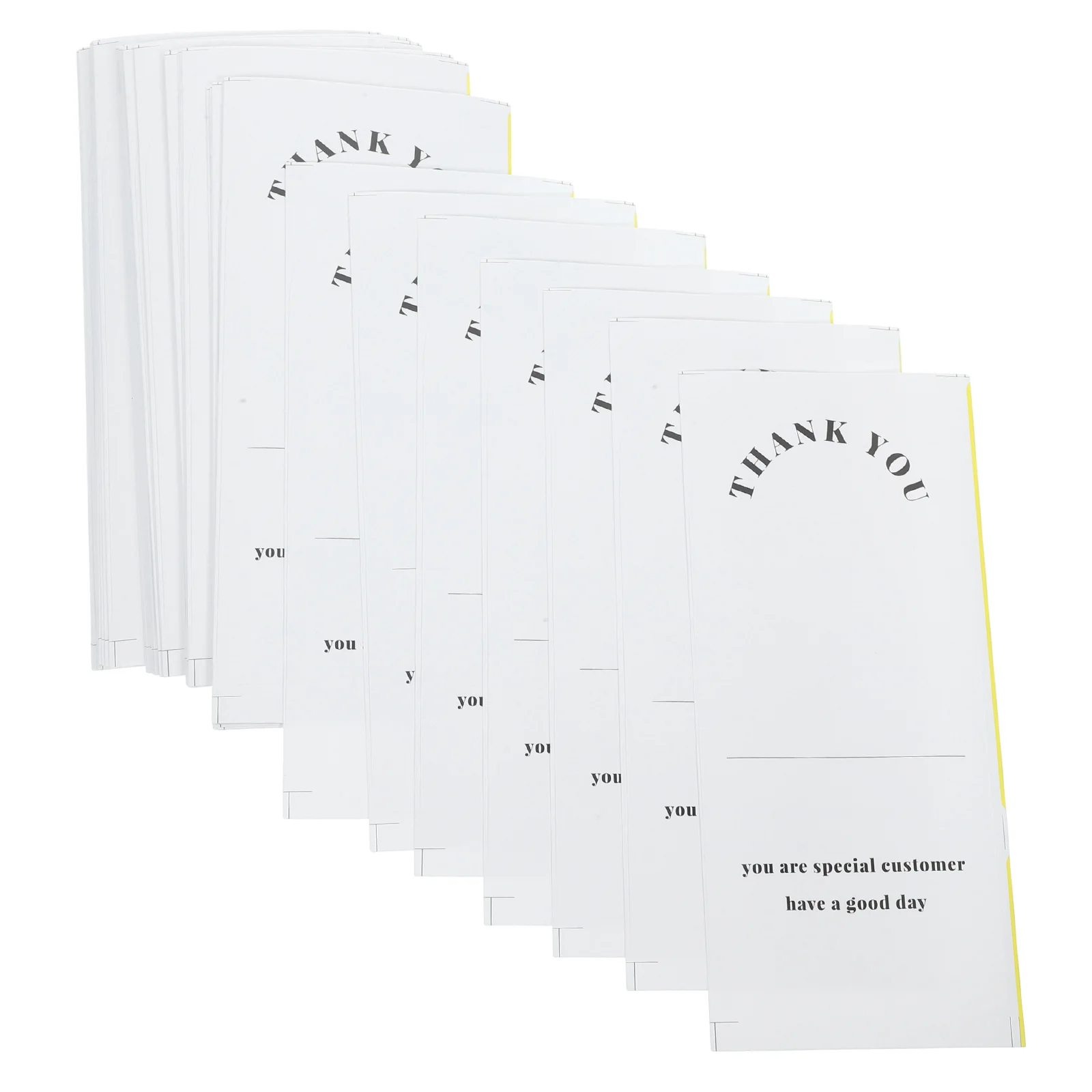 

Sticker Decoration Bag Sealing Labels Self-adhesive Thank Decal You Stickers Small for