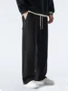 Winter Men's Sweatpants Korean Fashion Thick Warm Fleece Wide Leg Straight Loose Track Pants Male Casual Thermal Velvet Trousers 3