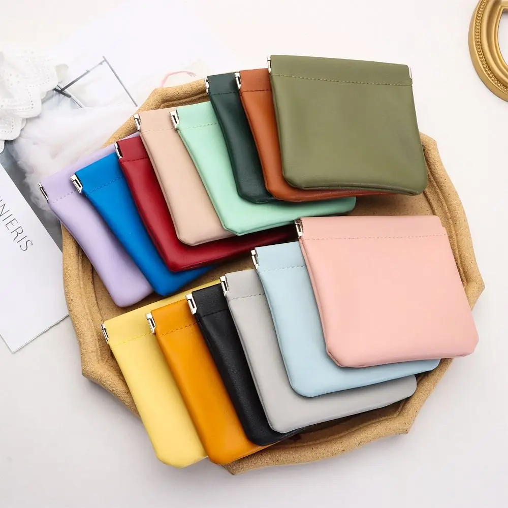 Sleek PU Leather Compact Wallet & Key Organizer
