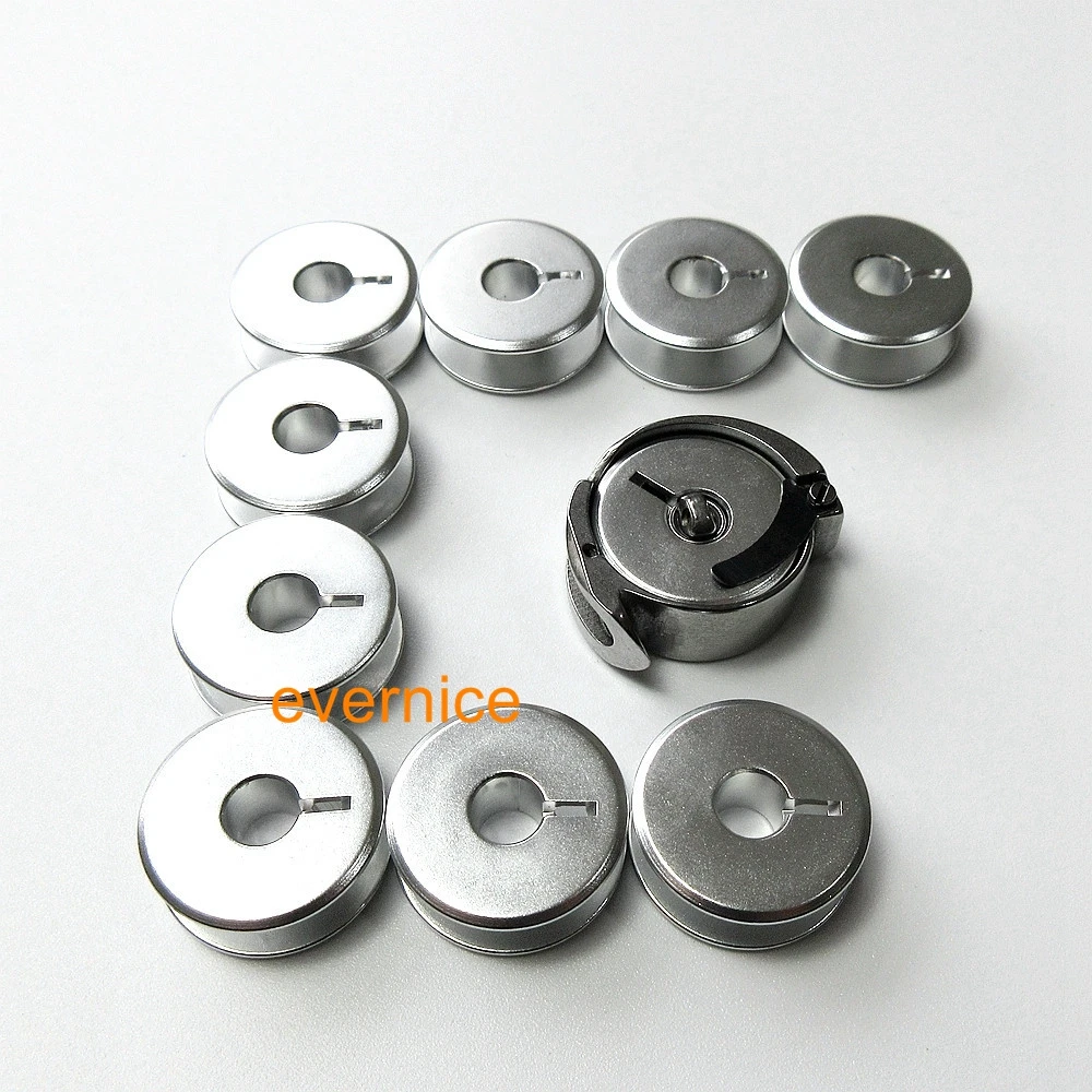 25-Pack Aluminum Bobbins For Bernina Sewing Machines - Part #330.026.030, Fits 517, 540, 740, 850 & More