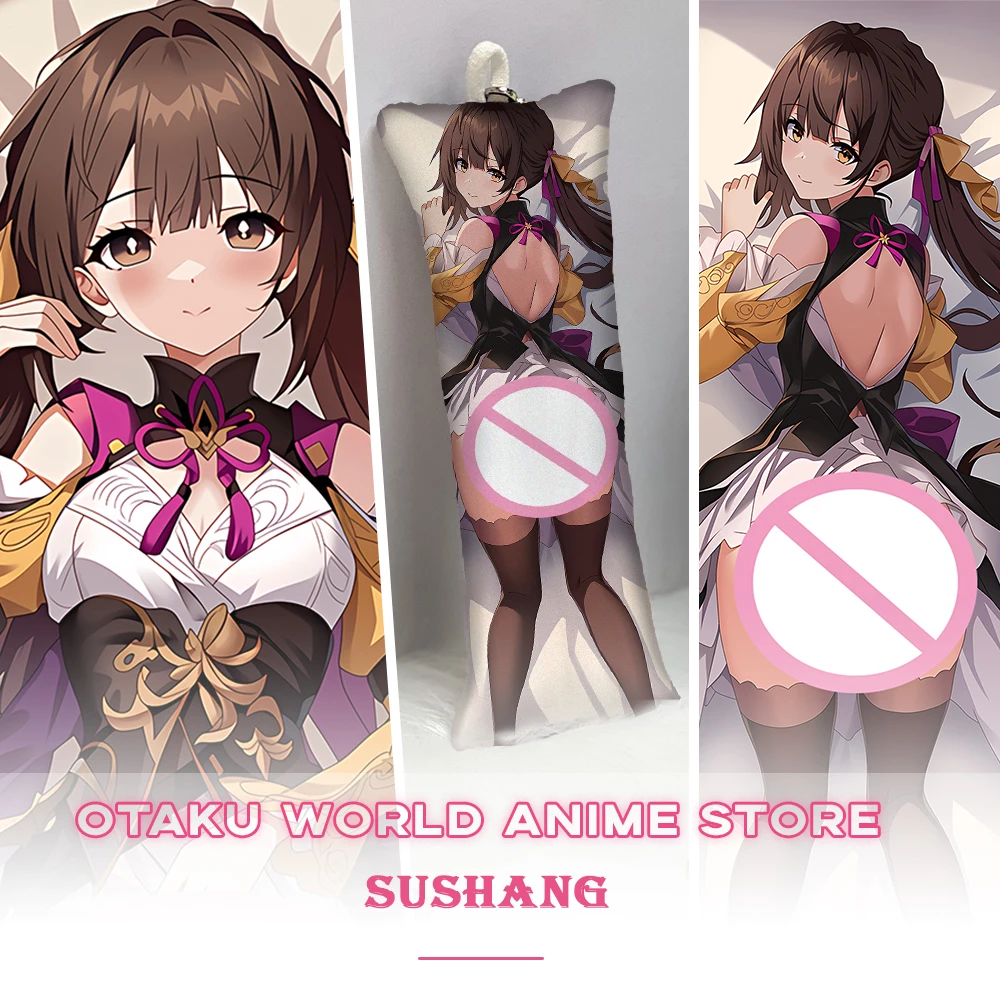

Honkai Star Rail Sushang Dakimakura Anime Otaku 2-Side Printed Waifu Decor Hugging Body Pillow Case Cute Cushion Pillow Cover
