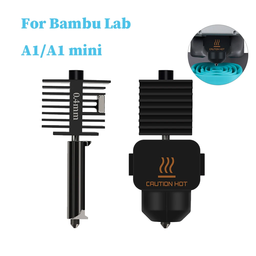 Düse aus gehärtetem Stahl für Bambu Lab Carbon X1 und P1P Düse aus gehärtetem Stahl für Bambu Lab Carbon X1 und P1P