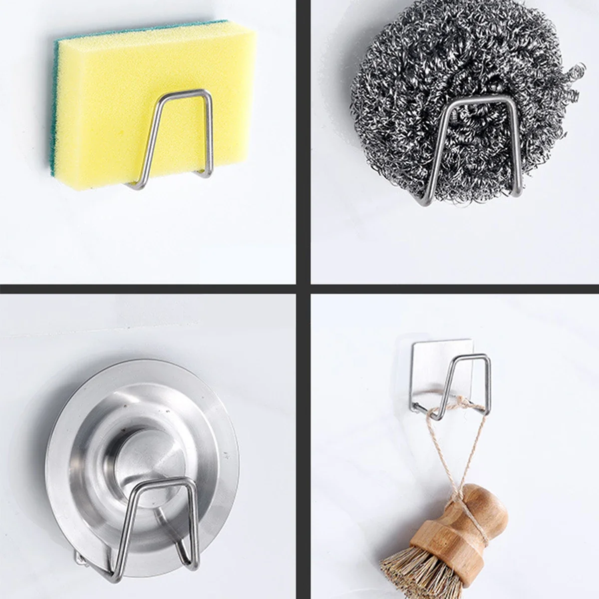 Sink Organizer Stainless Steel Holder 5