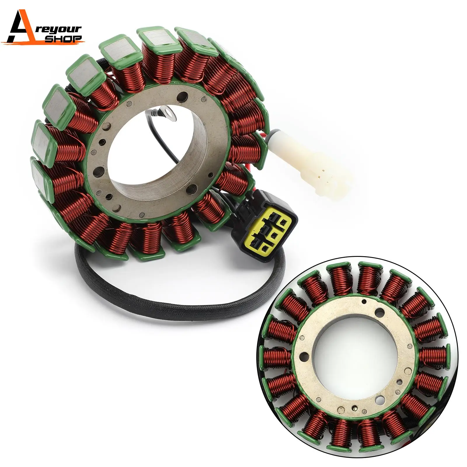 Caltric Stator For Yamaha 43D-H5510-00-00 – Magneto Generator ATV, 3 Month Warranty