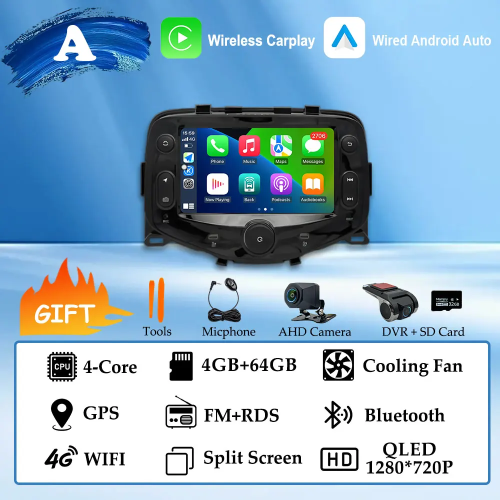(A) 4G 64G AHD DVR