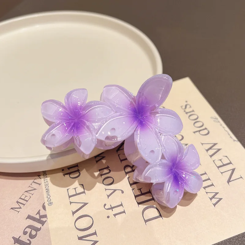 Haarklammern Mit Sommerblumen – 9-teiliges Set, Für Dickes Haar, Strand & Party