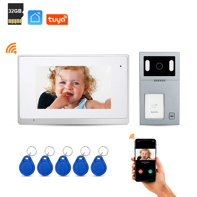 competitive-price-hd-1080p-home-residential-video-intercom-doorbell-with-camera-wifi-tuya-wireless