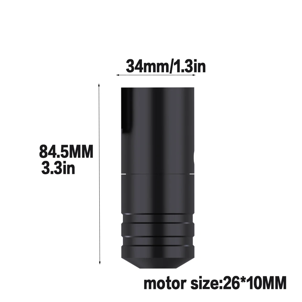 Ninja Wireless Tattoo Machine Accessories，Complete Lower Part Including Motor, Eccentric Block