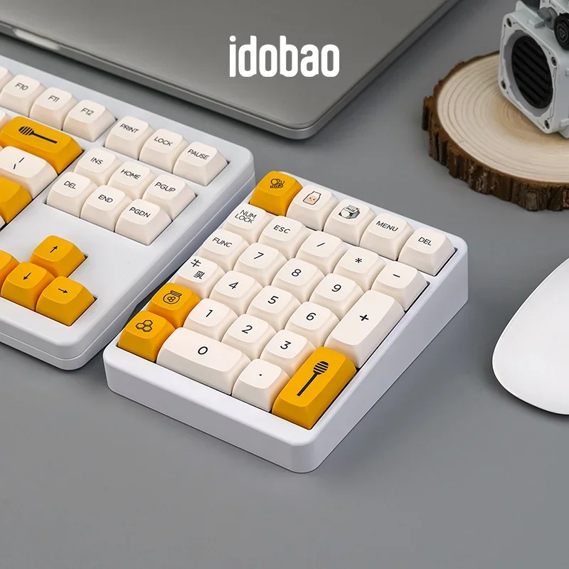 Idobao-kit Teclado Mecânico Personalizado Id27 Montex Teclado Numérico mx 27 Teclas Montagem Integrada