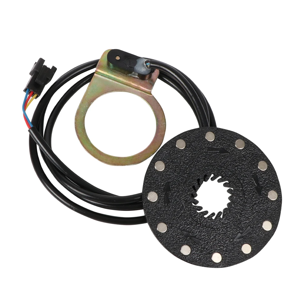 

5/8/12 Magnets Electric Bicycle Pedal PAS System Assistant Sensor Speed Sensor Alloy Pulse Assist Sensor E-bike Accessory