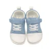 Tipsietoes New 2025 Genuine Leather Shoe For Girls And Boys Kids Barefoot Sneaker Light Weight Minimalist Elastic Double Strape 3