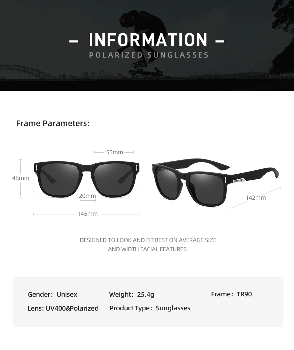 Description Picture 4 of itemBrand New Sunglasses Men Polarized Women UV400 Sun Glasses Fishing Goggles Outdoor Baseball Softball Sport Eyewear