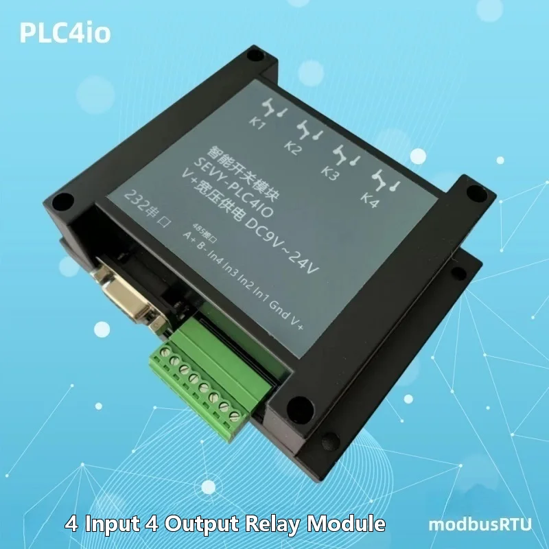Universal Relay Module 4-Input-4-Output-Relay-Board-Module-RS232-And-RS485-Interface-Universal ...