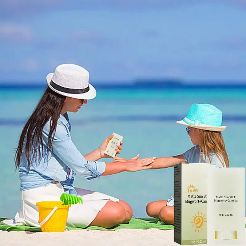 

Отбеливающая палочка SPF50 + солнцезащитный крем, матовая палочка 18 г, Солнцезащитная палочка для лица и тела, увлажняющий солнцезащитный крем для лица