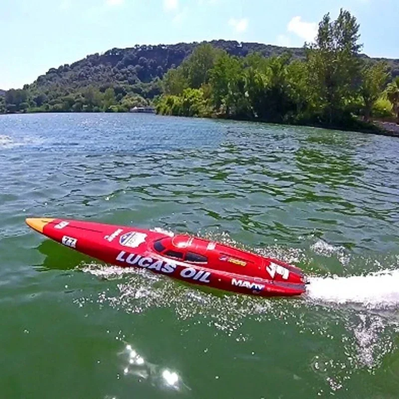 Twin-Engine O-Boat Ship Model Lucas Oil German Ship Type Big Mono 1.52M Long Power Boat Brushless Electric Boat