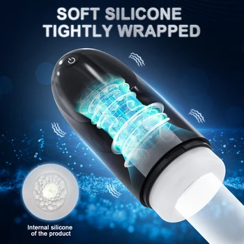 Automatic Male Masturbation Cup Sex Toys for Men Sucking Vibration Penis Pocket Pussy Adult supplies Vacuum Pocket Cup for Men