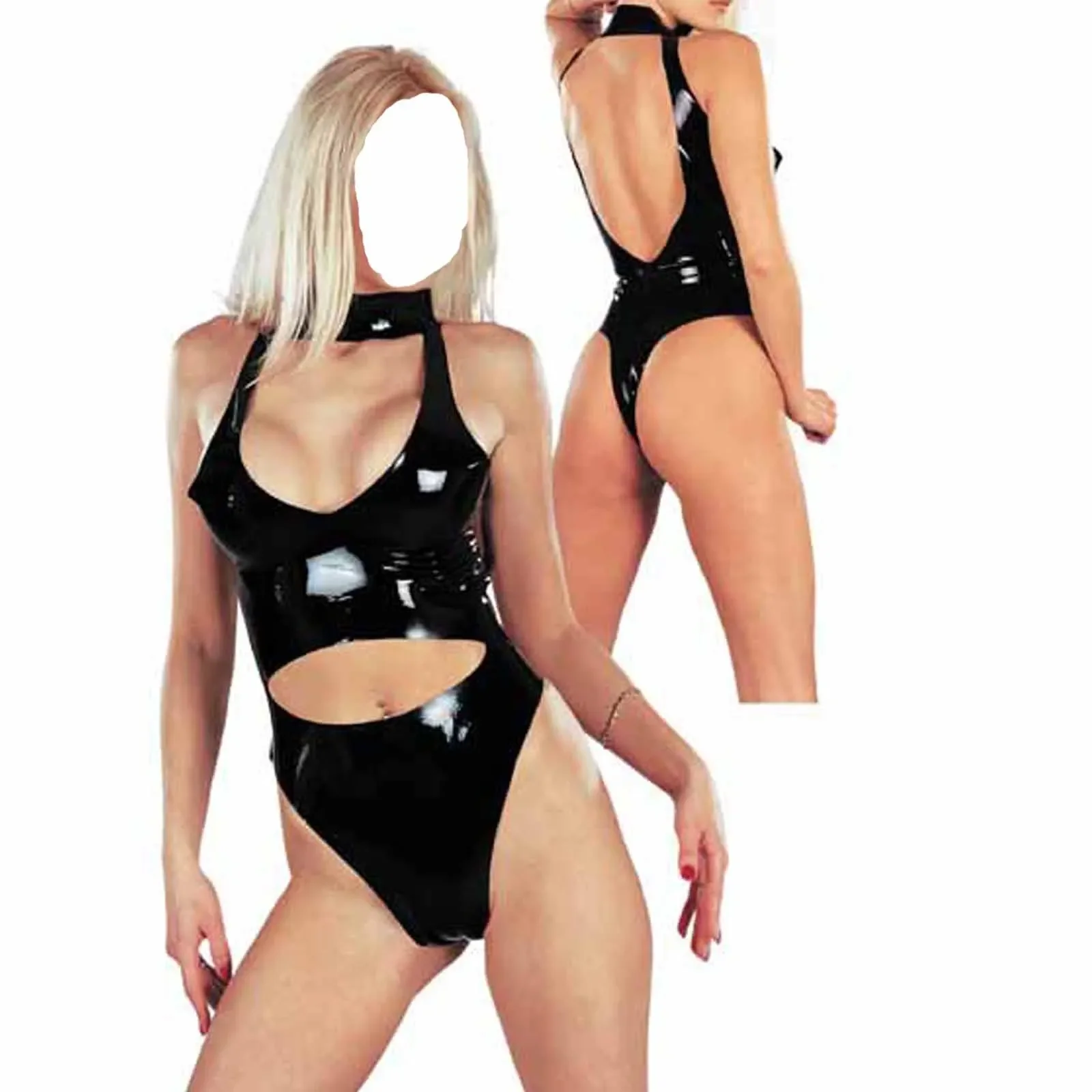 

Latex/Rubber/Fetish/Catsuit/Costume/Fancy Dress Party/Sexy/Party/Latex Fitness Suit XS-XXL 0.45MM