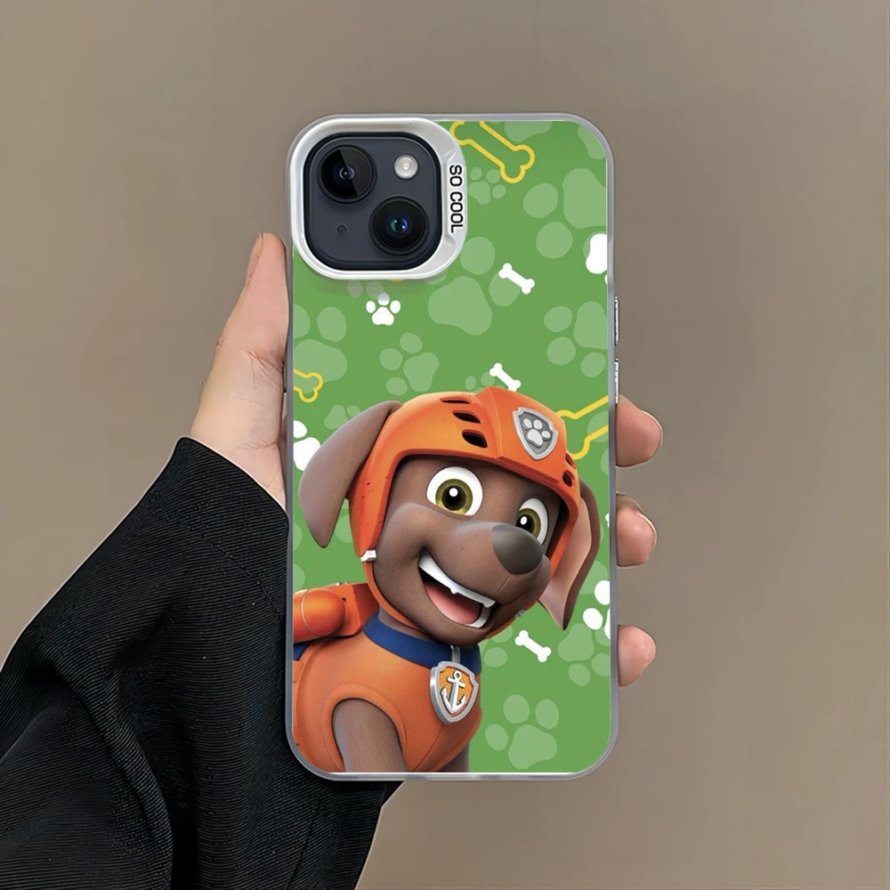 Paw Cartoon Animal Patrols Candy Matte Shockproof Phone Case