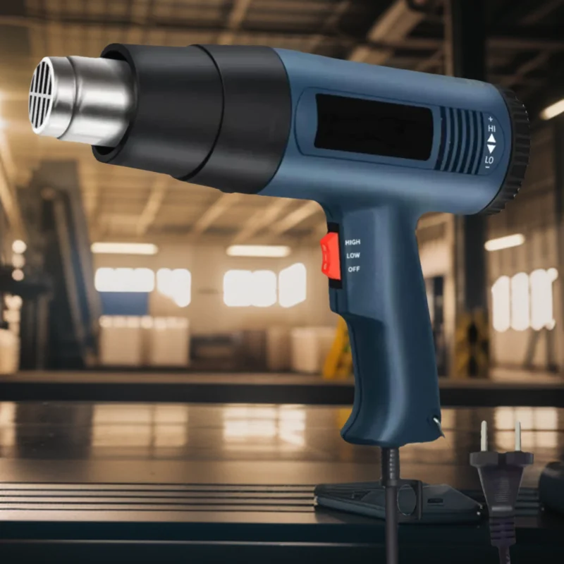 Hot air gun 2000W Professional 60-600 D 4 Nozzles for DIY Stripping Paint Shrinking PVC and Home