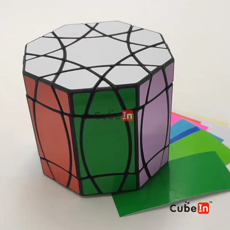 Gecube 3x3 곡선형 팔각형 프리즘