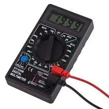 

DT-830B Digital Multimeter Handheld Voltmeter Ohmmeter Ammeter AC DC Voltage Checker OHM Circuit Tester Volt Ohm Tester Meter