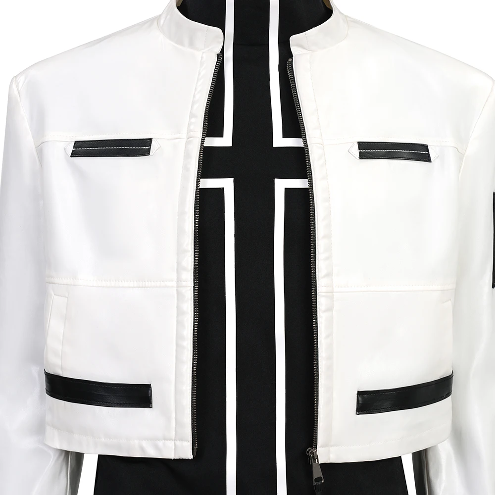 The King of Fighters-Inspired Kyo Kusanagi Martial Arts Uniform Cosplay Costume for Men