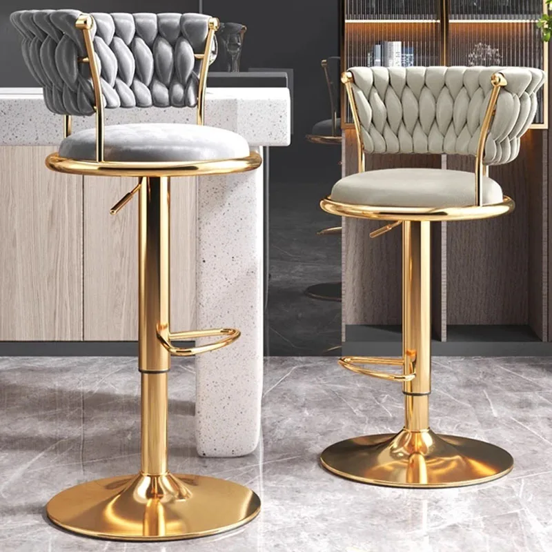 Height Bar Stools Sexy Luxury Modern Adjustable Living Room Nordic Bar Chair High Stool Kitchen Counter Stool Sillas Furniture