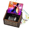 Theme Music Box Christmas Character Anime Movie Boy Toy Hand Crank Decoration Cartoon Wooden Jewelry Holiday Birthday Gift 1
