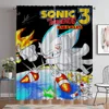 Sonics Halloween Decoration Kitchen Curtains for Camera Home Interior Curtains for Living Room Window Curtain Partition Shades 1