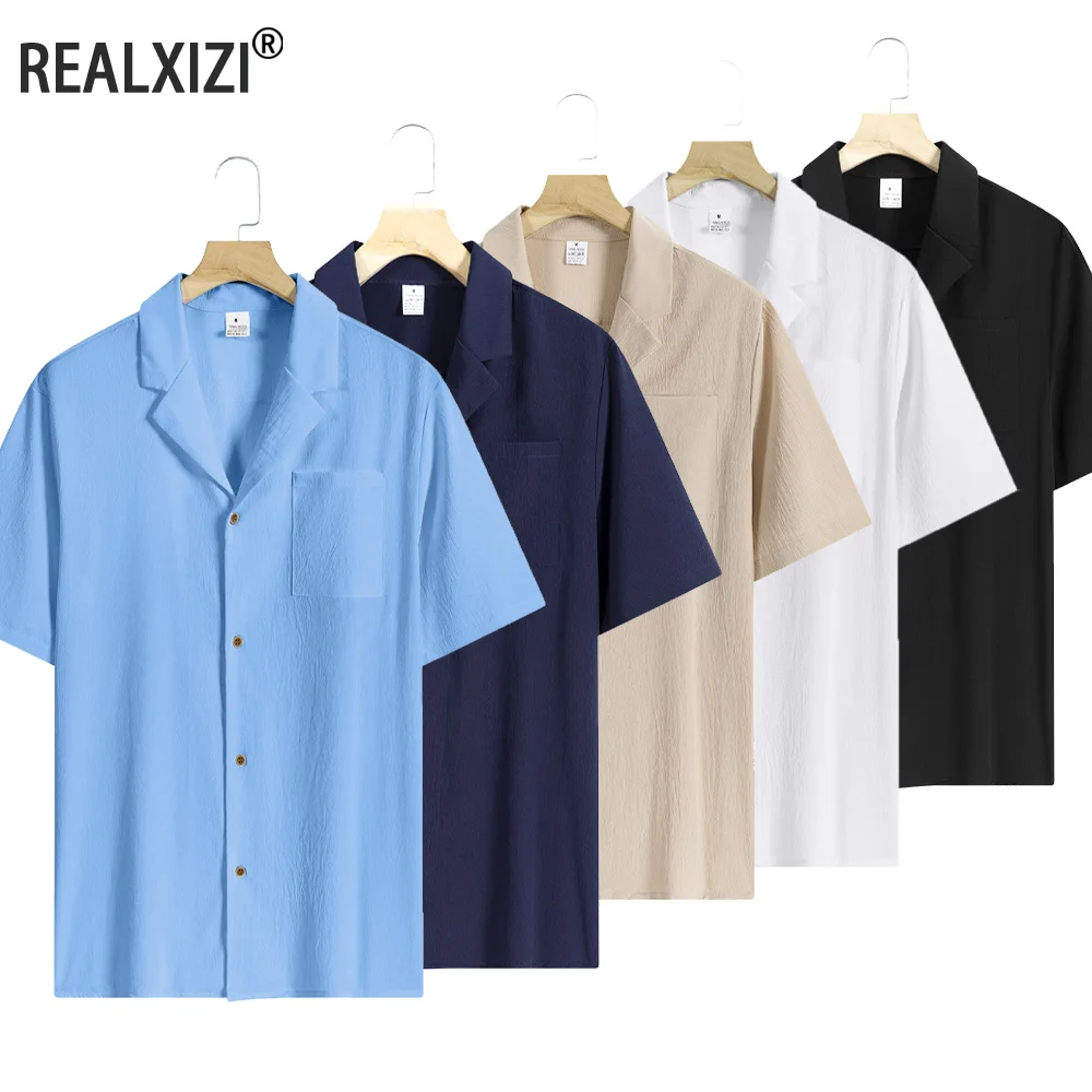Camisas de Verano para Hombre, Camisas Casuales de Manga Corta ...