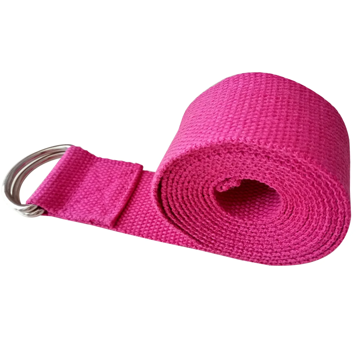 

Yoga Fitness Strap D Ring Yoga Exercise Strap for Stretching Flexibility Physical (Pink)