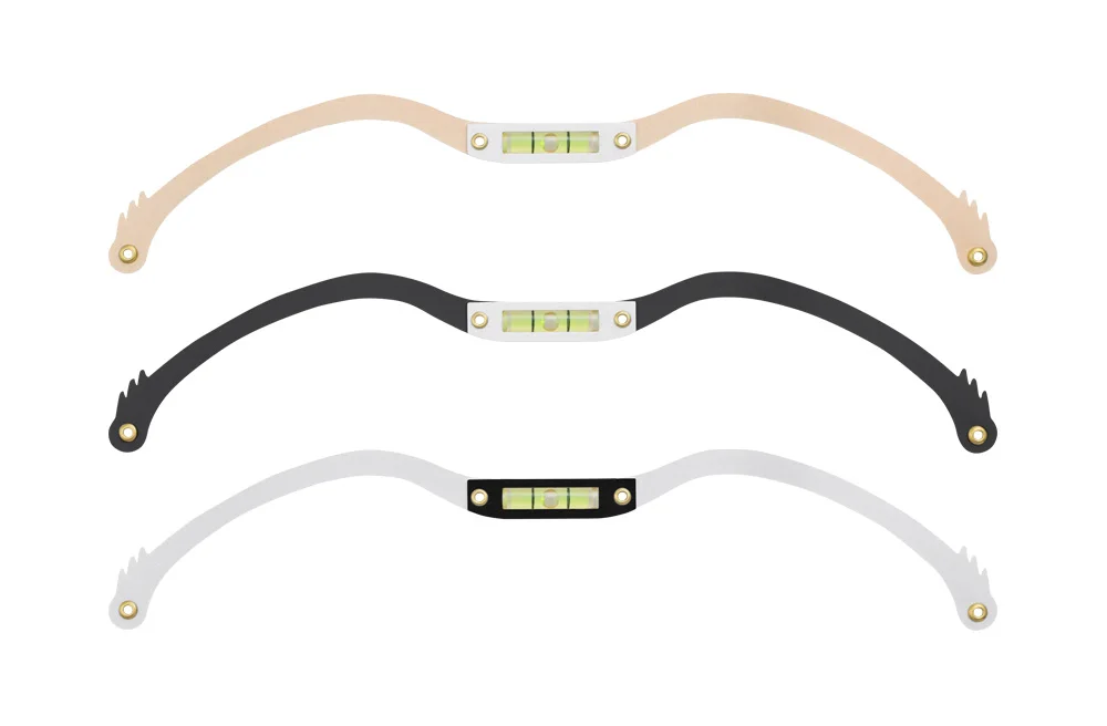 Description Picture 2 of item3 Color Microblading Permannet Makeup Bow and Arrow Line Ruler For String Pre Inked tattoo PMU Mapping Measuring Brow Tools