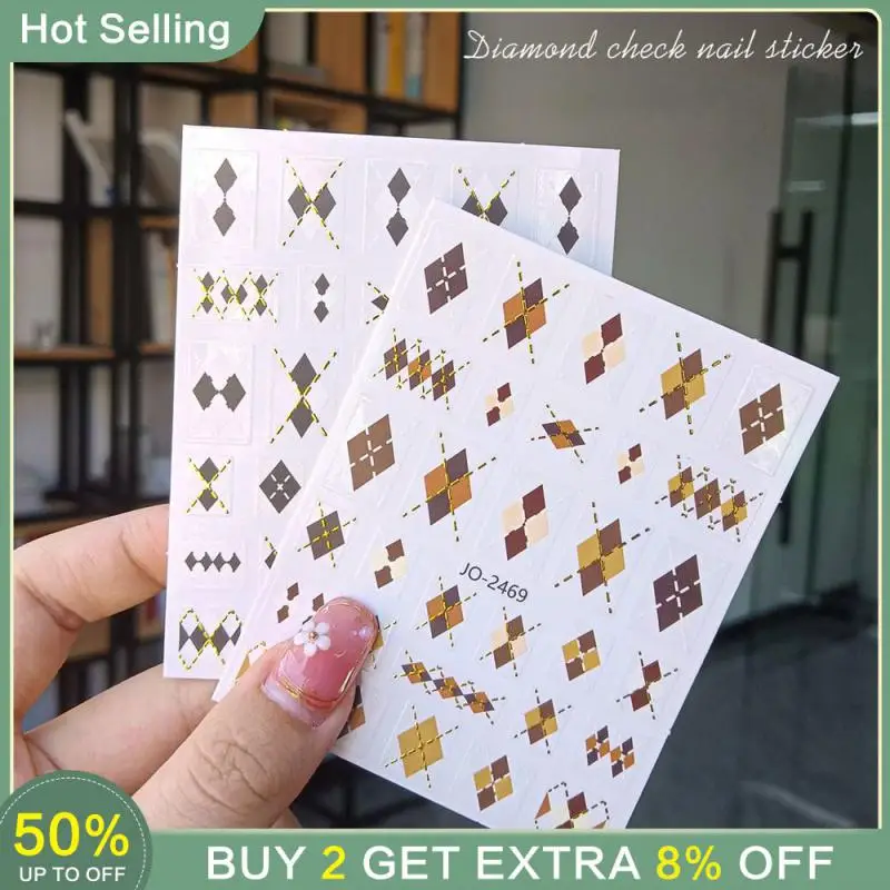 

Adhesive Nail Stickers Nail Accessories Nail Art Material Sticker Nail Supplies And Manicure Tools Simple Nail Stickers New
