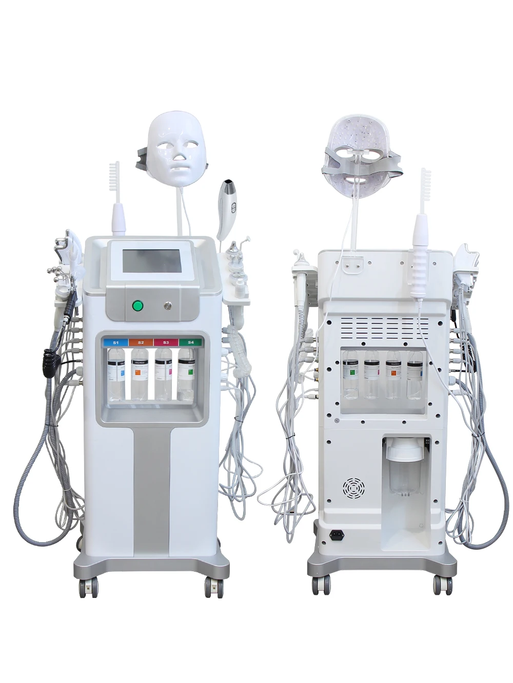 AOKO 13-in-1 professionelle Hydro-Dermabrasionsmaschine, Wasser-Sauerstoff-Hautwäscher, Tiefenreinigung der Gesichtsreinigung, Spa-Maschine zur Porenentfernung – Detail 13