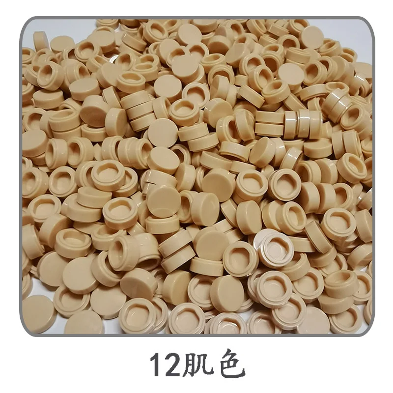 500-Piece Round Tile Set for Mosaic Art and Creative Building
