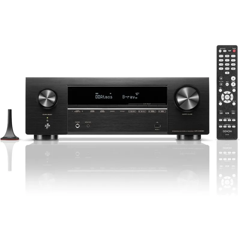 

AVR-X1800H 7.2 Channel AV Receiver - 80W/Channel, Wireless Streaming via Built-in HEOS, WiFi, & Bluetooth