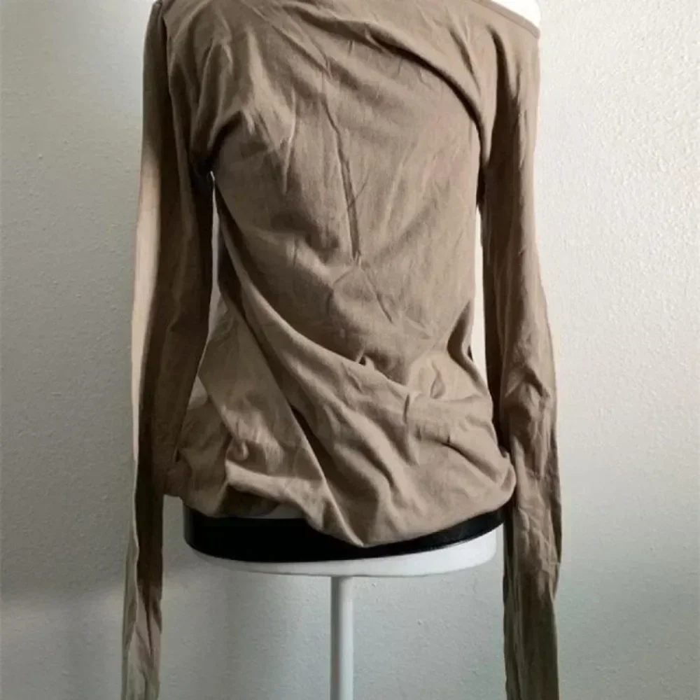 Neploe Literary Vintage Slim Y2K American Fairycore Ropa Mujer Spice Girls Skeleton Print Shirt Slash Goth Loose Harajuku Tops 4