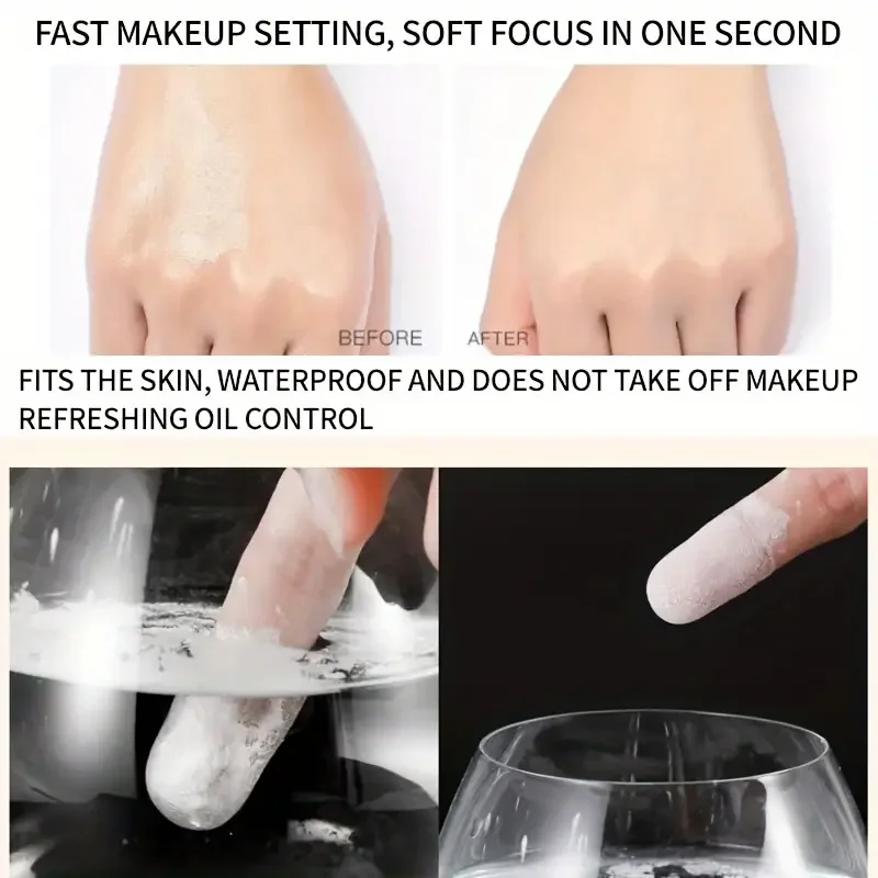 Banana Powder Oil Control Translucent Matte Setting Powder Long-lasting Shine-Free Finish Makeup with Brush for a Natural Matte setting powder,loose powder,face powder,banana powder