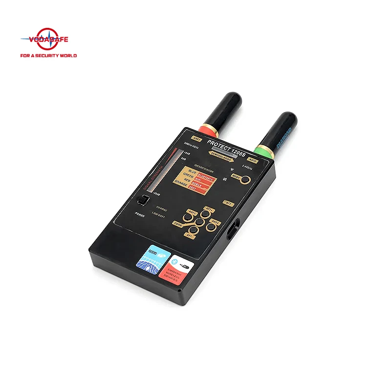 Vodasafe 1206S GPS Location Wireless Scanner Rf Detector Handheld Anti GPS Location Tracking Scanner