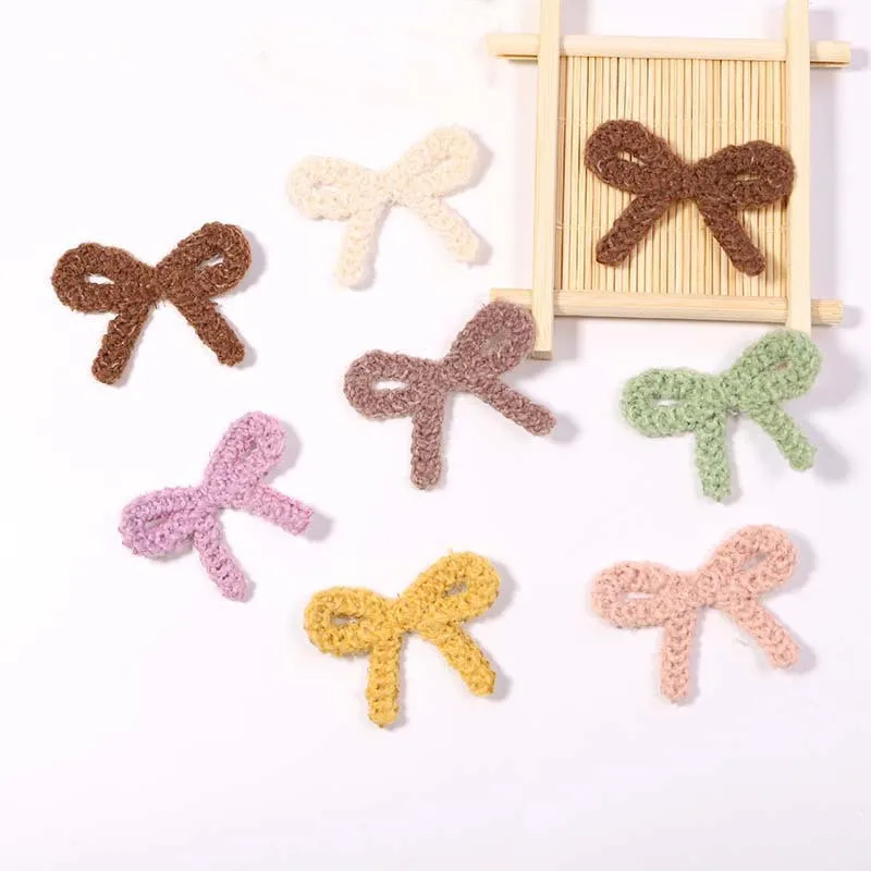 Self Adhesive Patches Bow Patch Accessories 15PCS/Lot