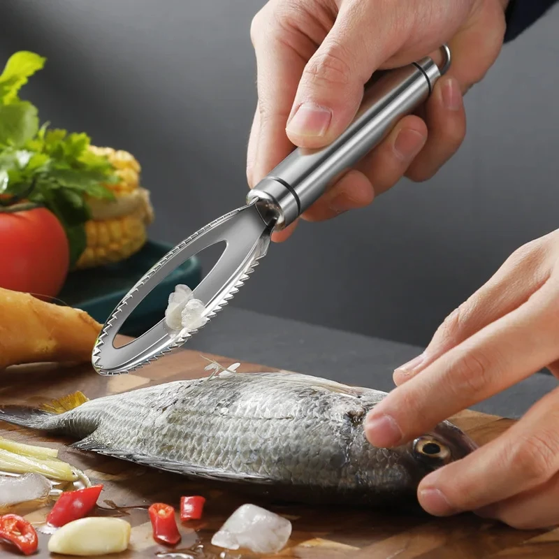 Fish Scale Remover Kitchen Fish Descaler Tool Bone Tweezers/Fish Descaler Kitchen Utensil Gadget Cooking Assistant,fish bone tweezers,fish scale cleaner,fish scales scraper,fish scale scraper,kitchen tweezers