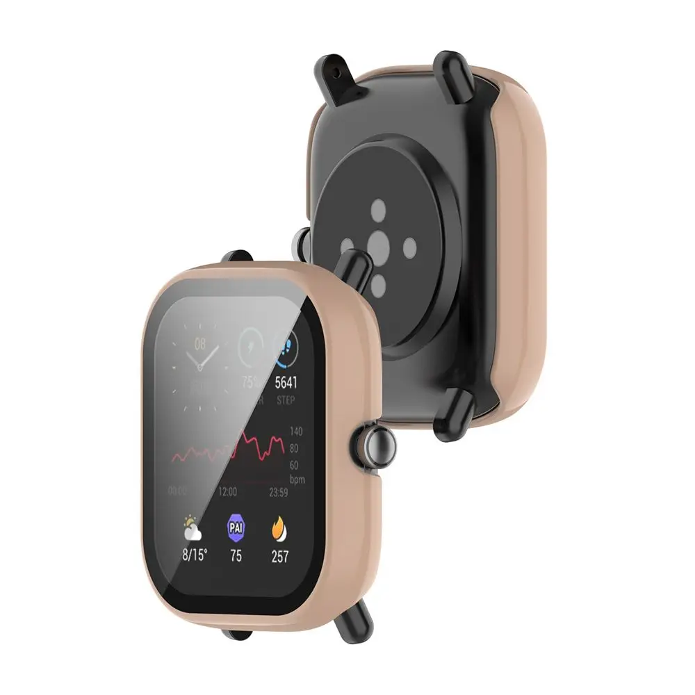 Tempered Glass Protective Bumper Case Cover for Smartwatch Display Protection