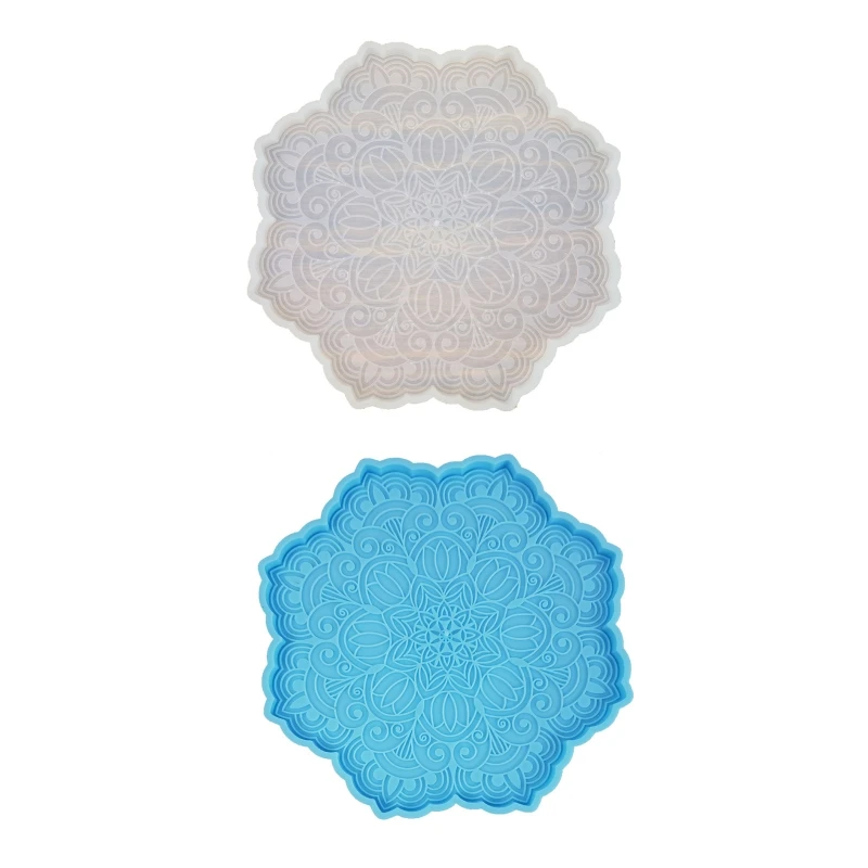 

DIY Art Crafts Cup Mat Tray Plate Silicone Mold Handmade Decoration Mold