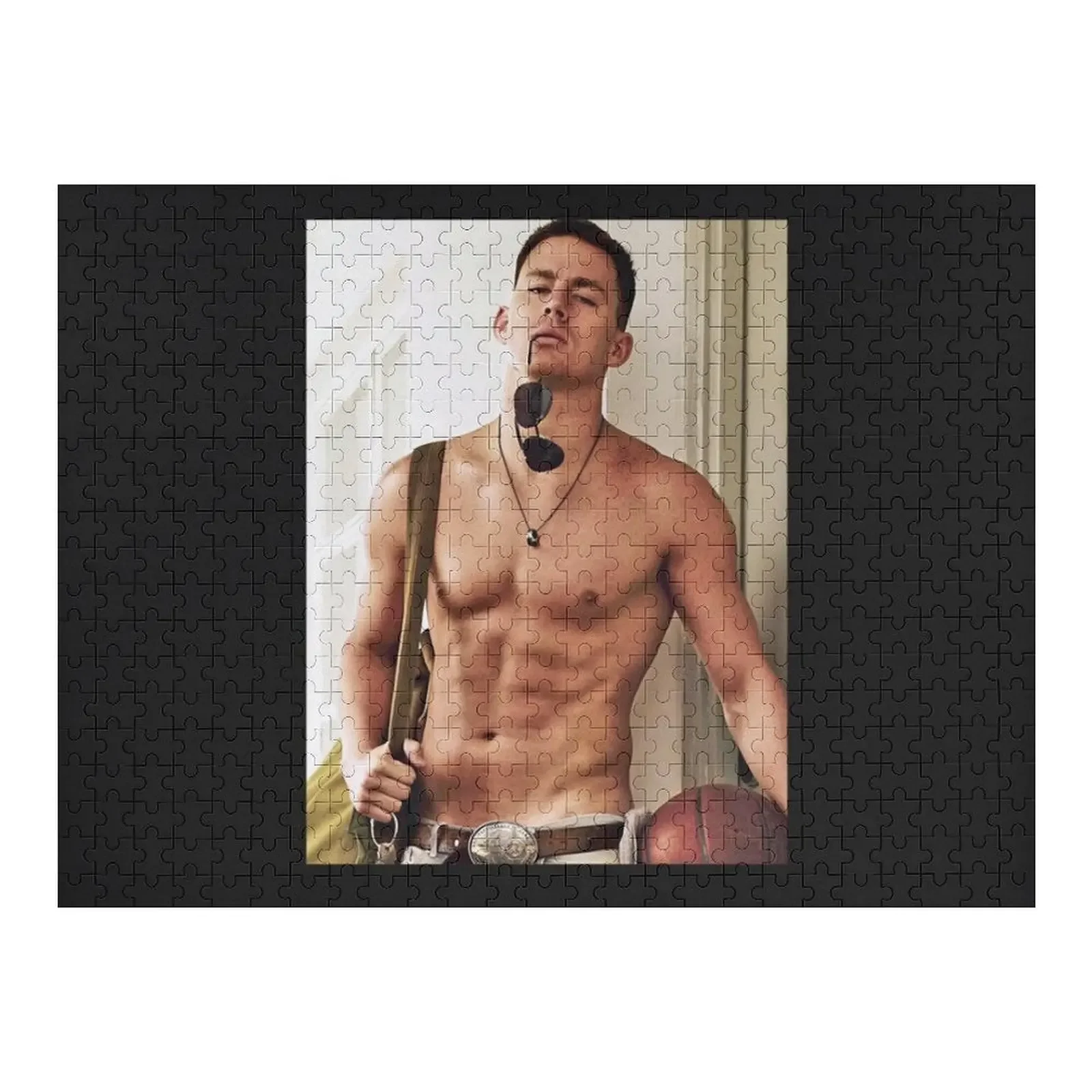 Channing Tatum Jigsaw Puzzle Photo Personalized Baby Object Custom Puzzle