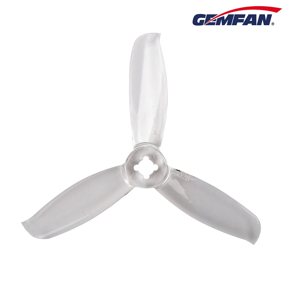 6 쌍 Gemfan WinDancer 3028 PC 프로펠러 패들 CW CCW 3인치 FPV RC 레이싱 드론 모터용 경량 소품 1106-1306